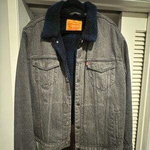 Levi's Denim Sherpa Jacket